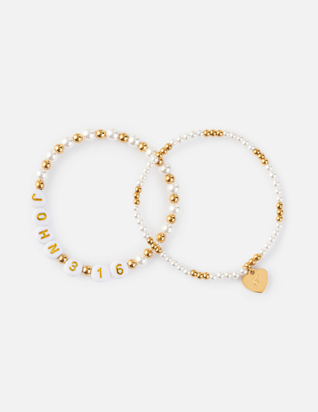 John 3:16 Bracelet Pack Christian Jewelry