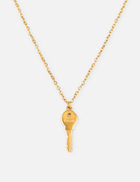 Key to Heaven Link Necklace Christian Jewelry