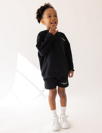 Kingdom Club Black Kids Crewneck Christian Sweatshirt