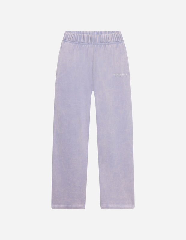 Kingdom Club Lavender Wide Leg Sweatpant Christian Apparel