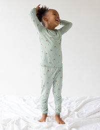 Lamb Bamboo Kids Pajama Set Christian Children's Sleepwear