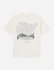 Living Water Cream Unisex Tee Christian T-Shirt