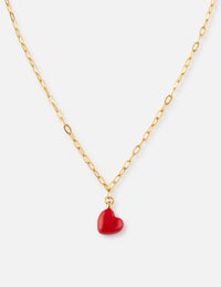 Love Paperclip Chain Necklace Christian Jewelry