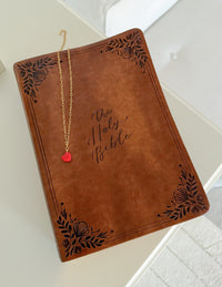 Love Paperclip Chain Necklace Christian Jewelry