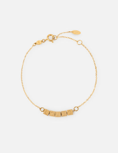 Loved Chain Bracelet Christian Jewelry