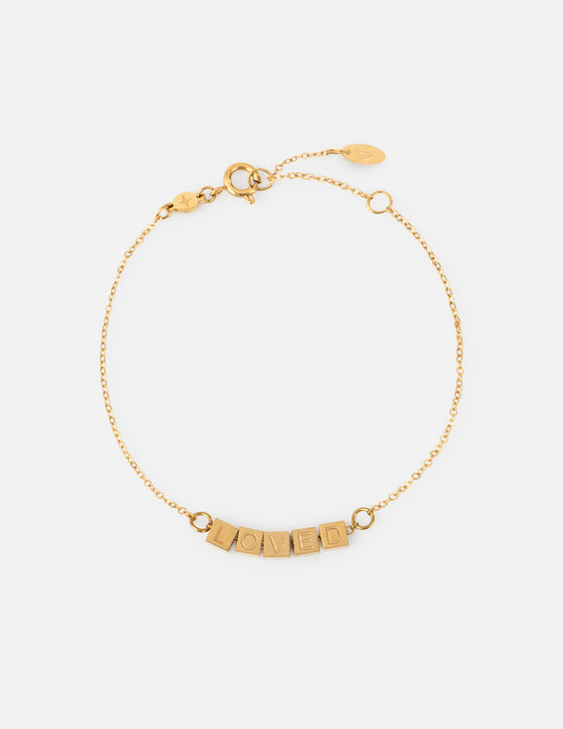 Loved Chain Bracelet Christian Jewelry