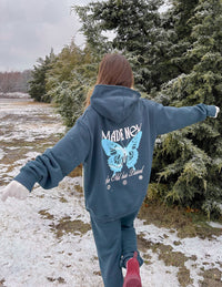 Made New Butterfly Unisex Hoodie Christian Sweatshirt