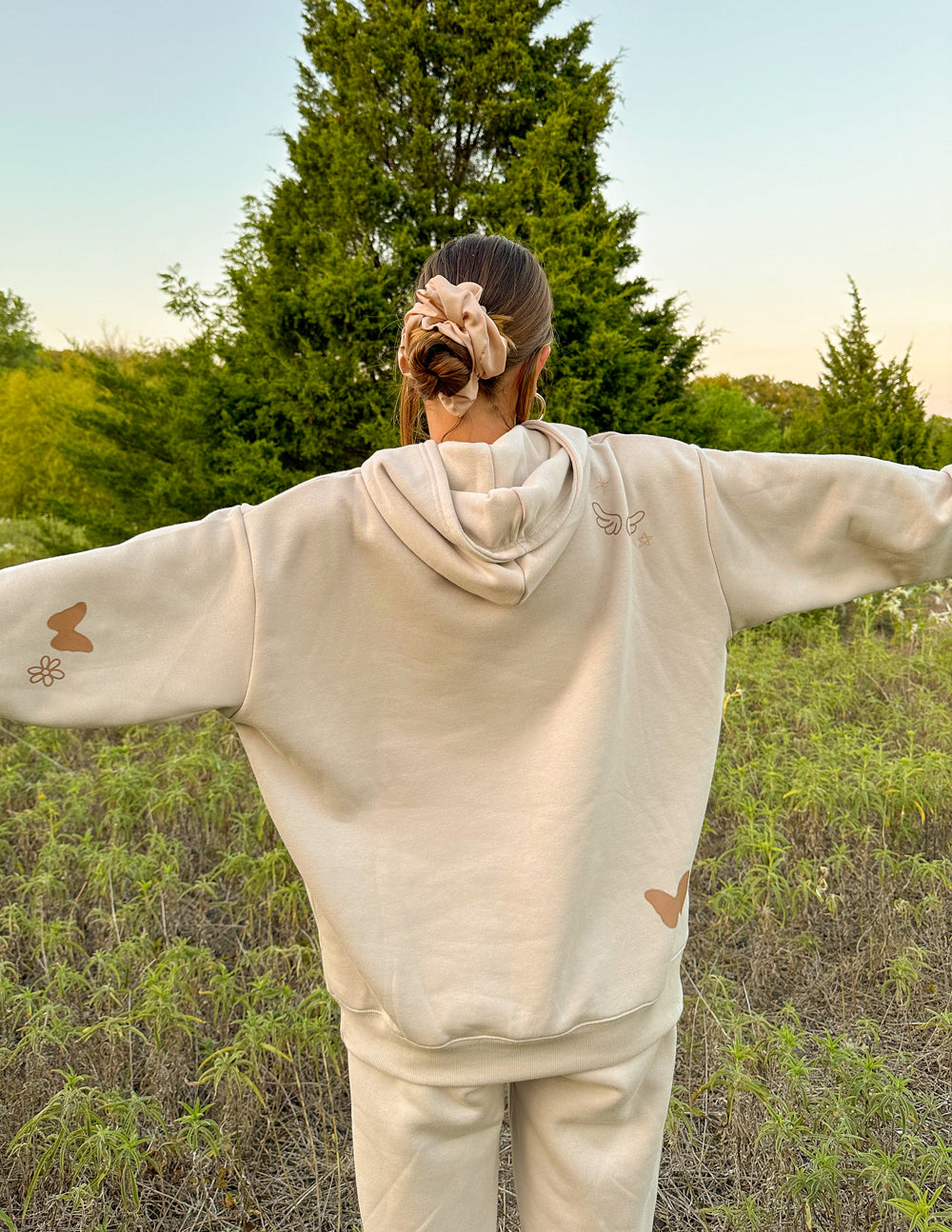 Made New Cream Unisex Hoodie | Christian Hoodies | Elevated Faith
