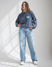 Made New Cropped Long Sleeve Women's Tee Christian T-Shirt