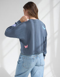 Made New Cropped Long Sleeve Women's Tee Christian T-Shirt