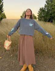 Made New Cropped Long Sleeve Women's Tee Christian T-Shirt