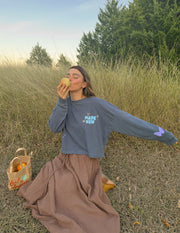 Made New Cropped Long Sleeve Women's Tee Christian T-Shirt