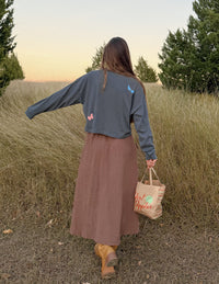 Made New Cropped Long Sleeve Women's Tee Christian T-Shirt