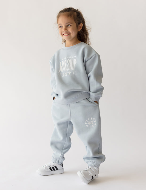 Made To Worship Kids Sweatpant Christian Jogger