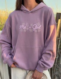 Me Plus God Midweight Hoodie Christian Sweatshirt