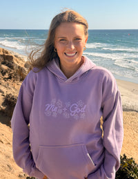 Me Plus God Midweight Hoodie Christian Sweatshirt