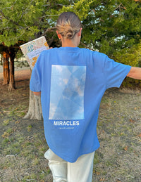 Miracles Blue Unisex Tee Christian T-Shirt