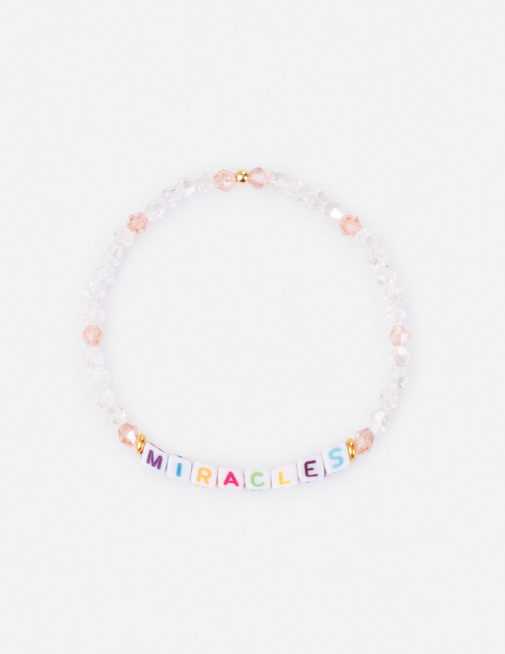 Miracles Letter Bracelet | Christian Jewelry | Elevated Faith