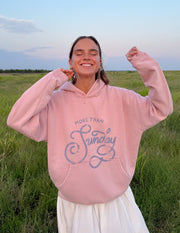 More Than Sunday Unisex Hoodie Christian Sweatshirt