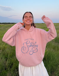 More Than Sunday Unisex Hoodie Christian Sweatshirt
