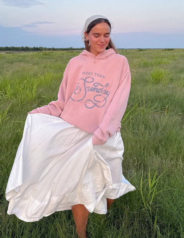 More Than Sunday Unisex Hoodie Christian Sweatshirt