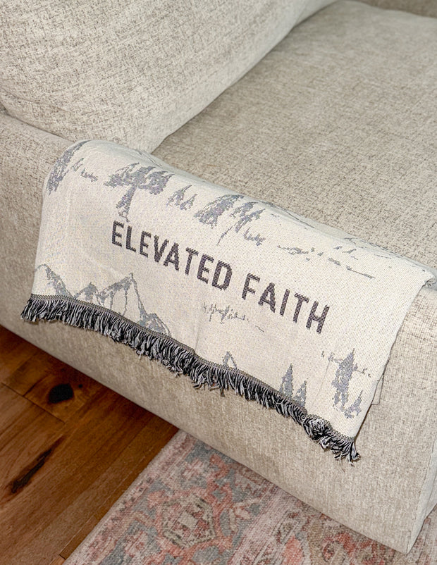 Mountainscape Throw Blanket Christian Home Decor