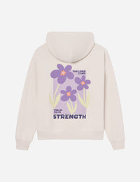 My Strength Floral Unisex Hoodie Christian Sweatshirt