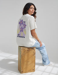 My Strength Floral Unisex Tee Christian T-Shirt