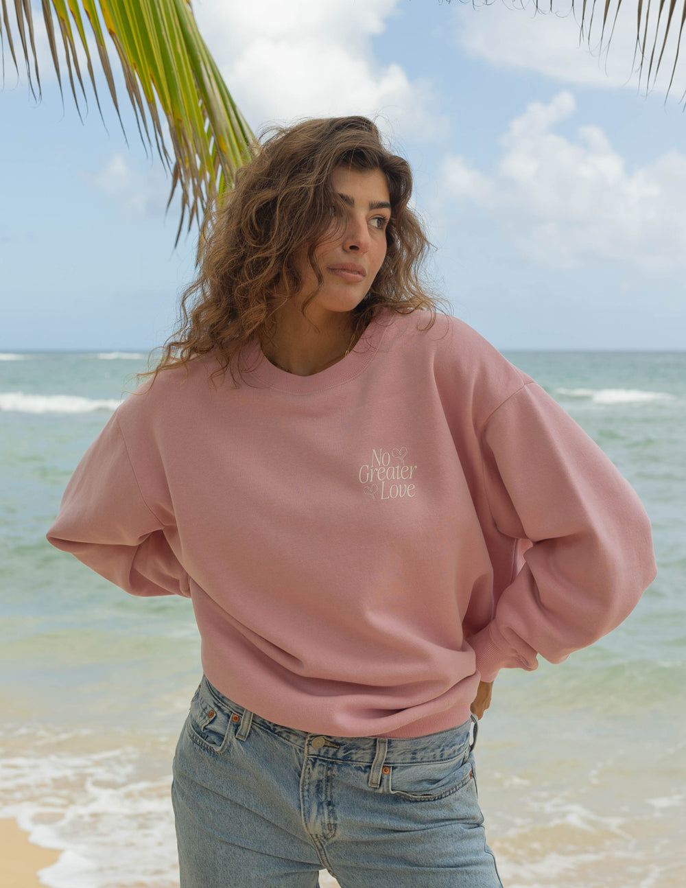 No Greater Love Unisex Crewneck | Christian Apparel | Elevated Faith