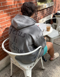 Not Sorry Jesus Is King Unisex Hoodie Christian Sweatshirt