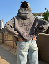 Not Sorry Jesus Is King Unisex Hoodie Christian Sweatshirt