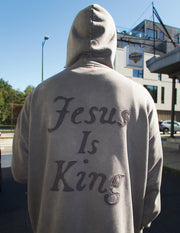 Not Sorry Jesus Is King Unisex Hoodie Christian Sweatshirt