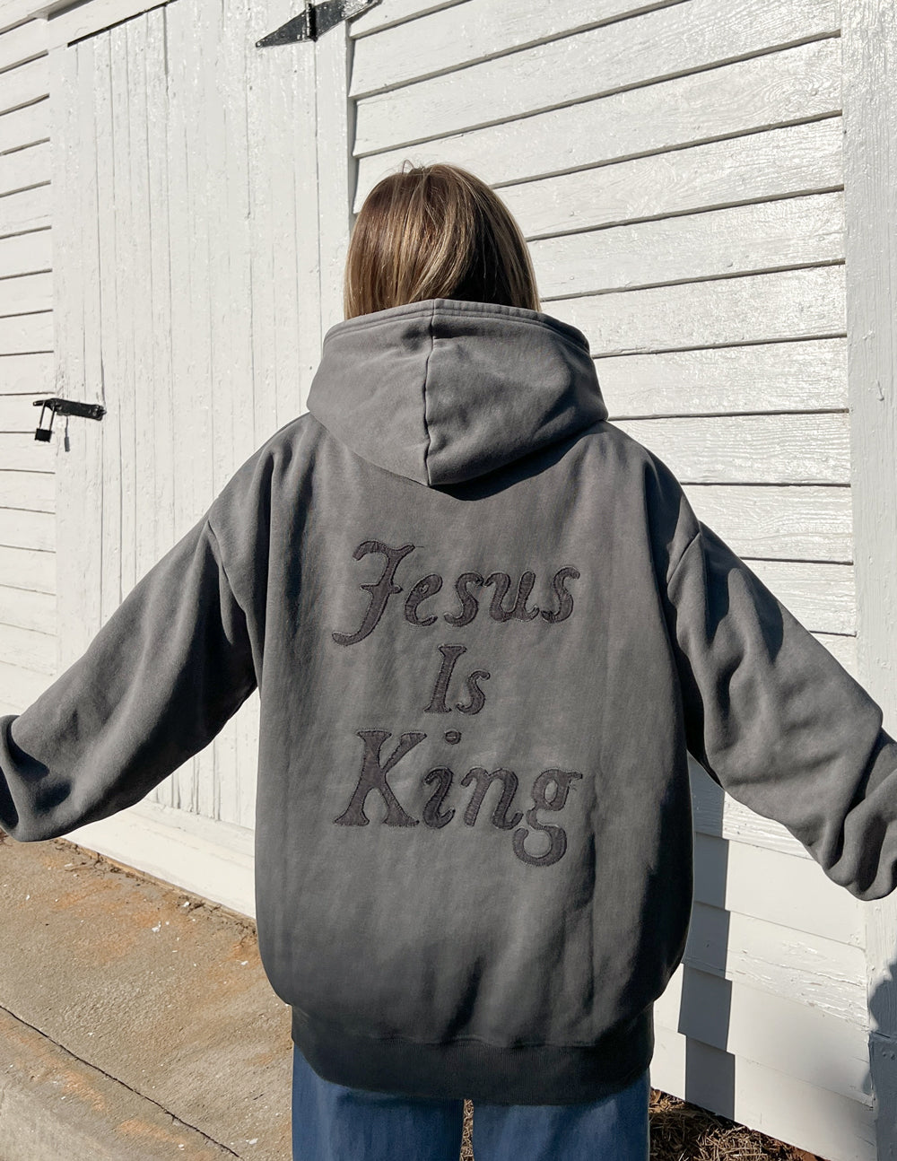 Not Sorry Jesus Is King Unisex Hoodie | Christian Apparel
