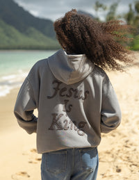 Not Sorry Jesus Is King Unisex Hoodie Christian Sweatshirt