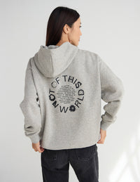 Not of This World Beige Unisex Hoodie Christian Sweatshirt