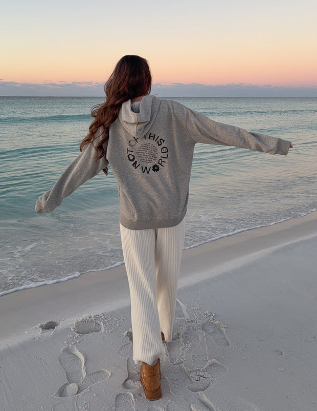 Not of This World Beige Unisex Hoodie Christian Sweatshirt