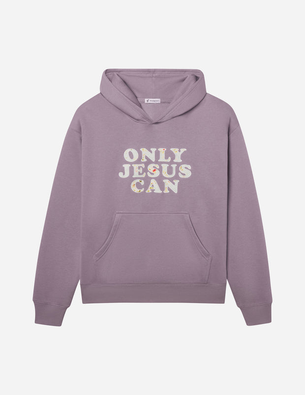 Only Jesus Unisex Hoodie Christian Sweatshirt