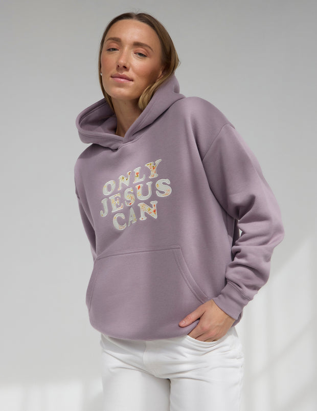 Only Jesus Unisex Hoodie Christian Sweatshirt