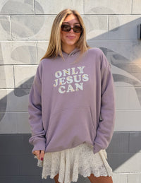Only Jesus Unisex Hoodie Christian Sweatshirt