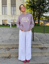 Only Jesus Unisex Hoodie Christian Sweatshirt