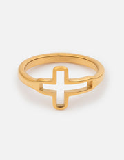 Open Cross Ring Christian Jewelry