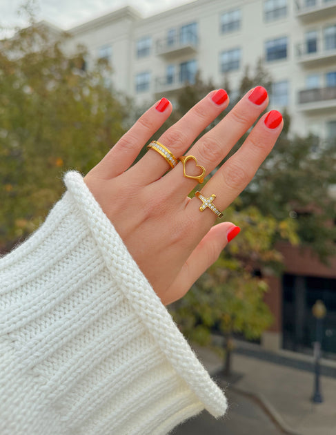 Open Heart Ring | Christian Rings | Jewelry | Elevated Faith
