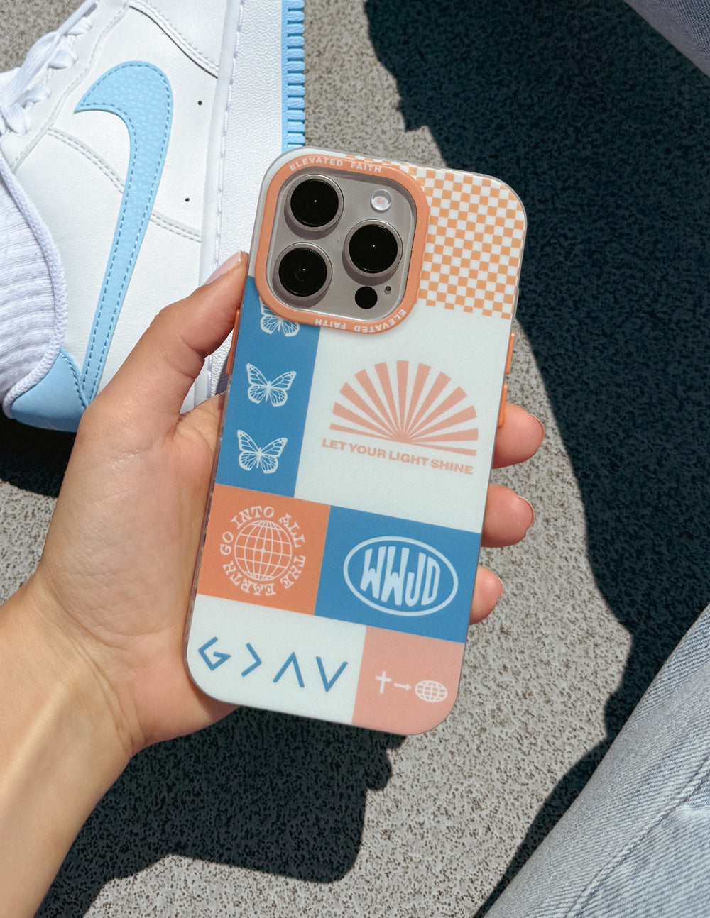 Elevated Faith Patchwork Phone Case iPhone 13 Pro
