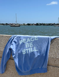 Peace Be Still Unisex Hoodie Christian Sweatshirt