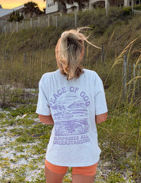 Peace of God Grey Unisex Tee Christian T-Shirt