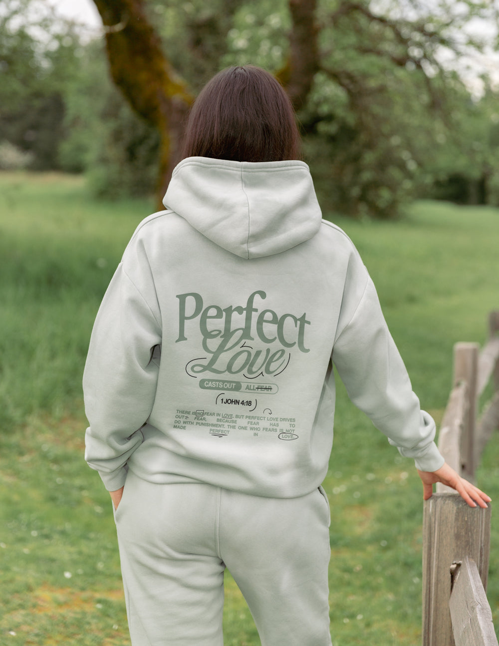 Elevated Faith Perfect Love Unisex Hoodie 2XL