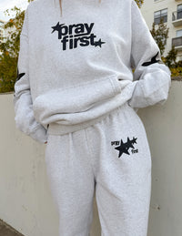 Pray First Unisex Sweatpant Christian Jogger