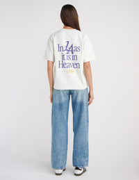 Pray for Los Angeles Heavyweight Tee Christian Premium T-Shirt