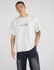 Pray for Los Angeles Heavyweight Tee Christian Premium T-Shirt
