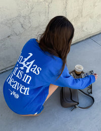 Pray for Los Angeles Long Sleeve Heavyweight Tee Christian Premium T-Shirt
